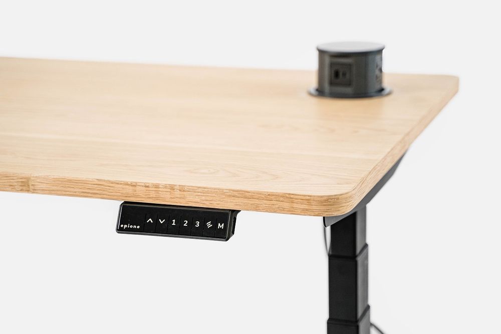 Khung bàn nâng hạ Epione SmartDesk (2 motor - 3 Stage - Black - Trắng - Đen - Mới, Full box, Chính hãng)