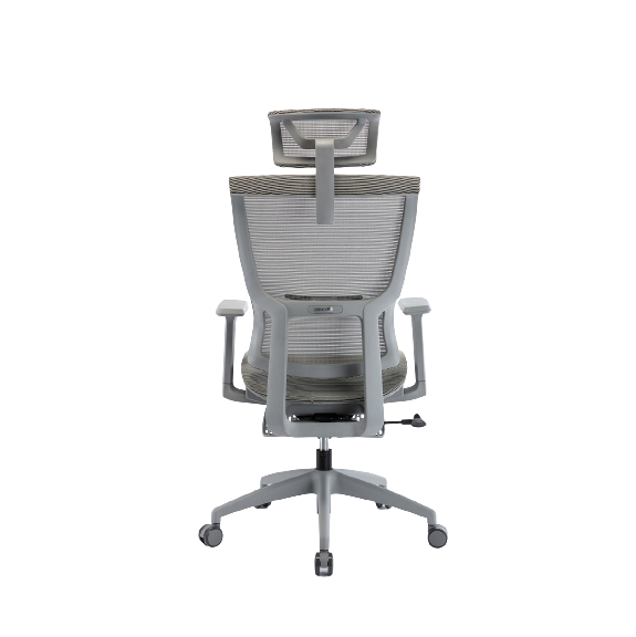 Ghế Công Thái Học WARRIOR Hero series WEC504 (Gray - Mới, Full box, Chính hãng)