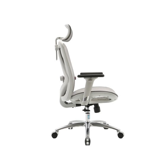Ghế Công Thái Học Sihoo M57 (Không Có Kê Chân - White - Grey - Mới, Full box, Nhập khẩu)