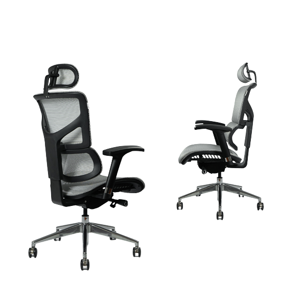Ghế công thái học Vchair Commander (Gray - Mới, Full box, Chính hãng)