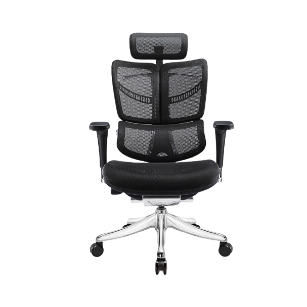 Ghế công thái học Vchair Evolution (Black - Mới, Full box, Chính hãng)