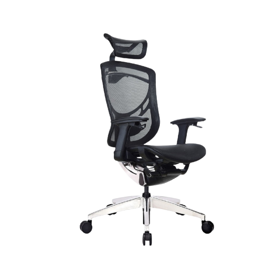 Ghế Công Thái Học GT Chair Dvary Ivino Gen II (Graphite Black - Mới, Full box, Chính hãng)