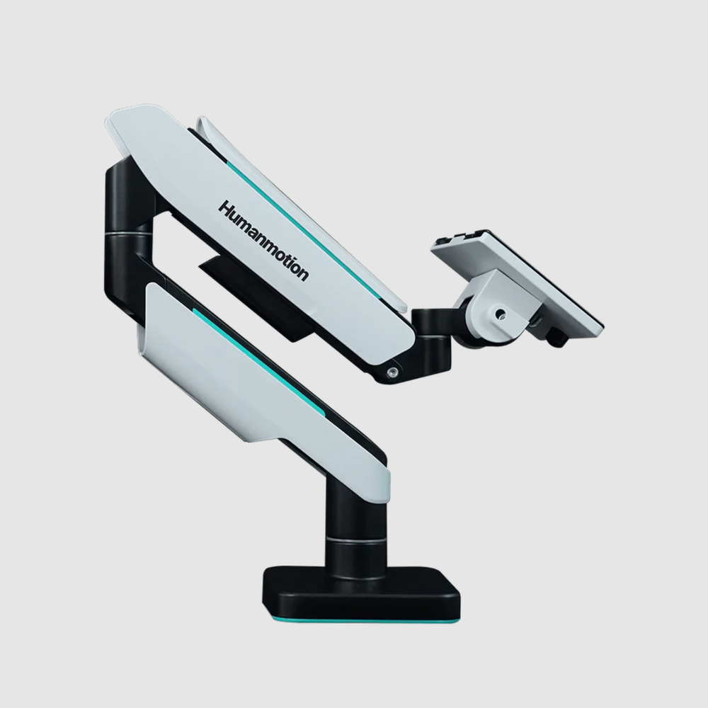 Arm màn hình Human Motion T9 Pro (Trắng - Mới, Full box, Chính hãng)