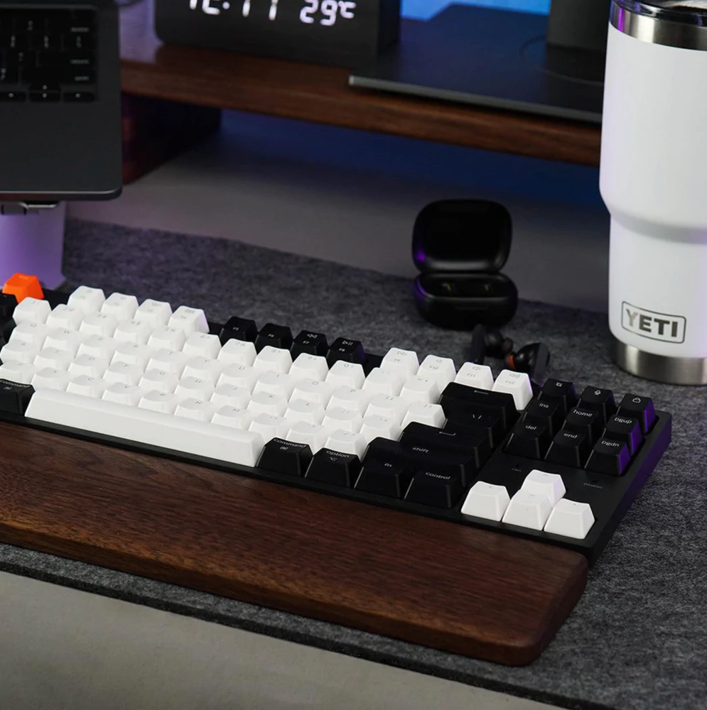 Kê tay gỗ Óc Chó HyperWork (440mm - Gỗ nâu - Mới, Full box, Chính hãng)