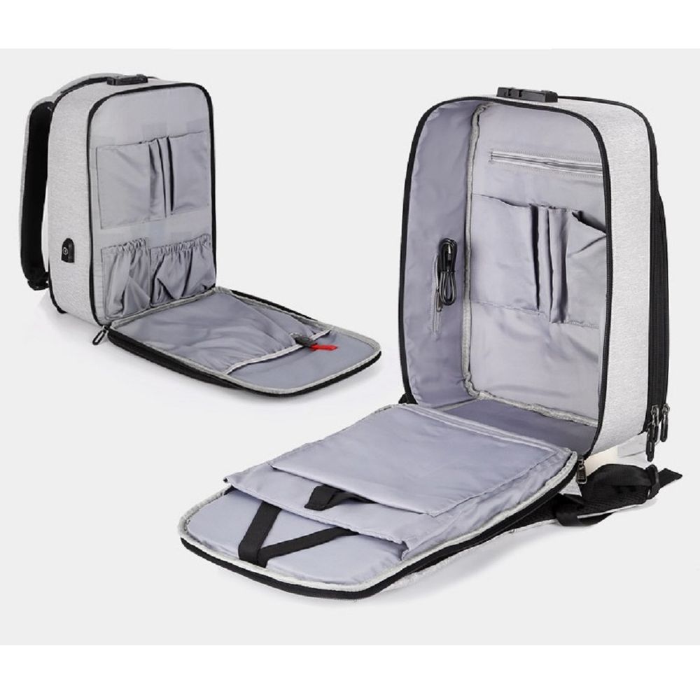 Balo Laptop đa năng ReeYee 15 RY1007/1008 (Đen - Mới, Full box, Chính hãng)