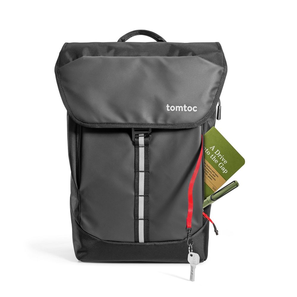 Balo Tomtoc Premium Waterproof Casual - A62 (Black - Mới, Full box, Chính hãng)