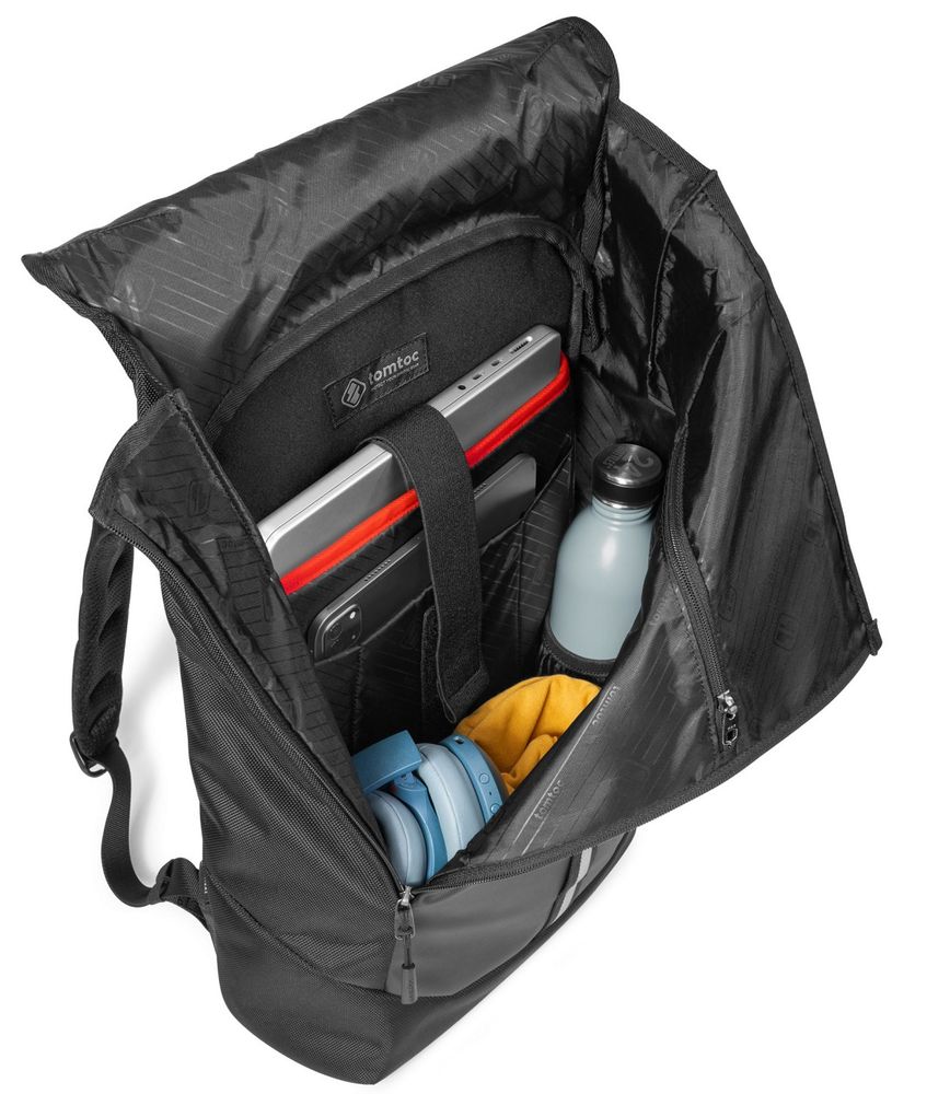 Balo Tomtoc Premium Waterproof Casual - A62 (Black - Mới, Full box, Chính hãng)