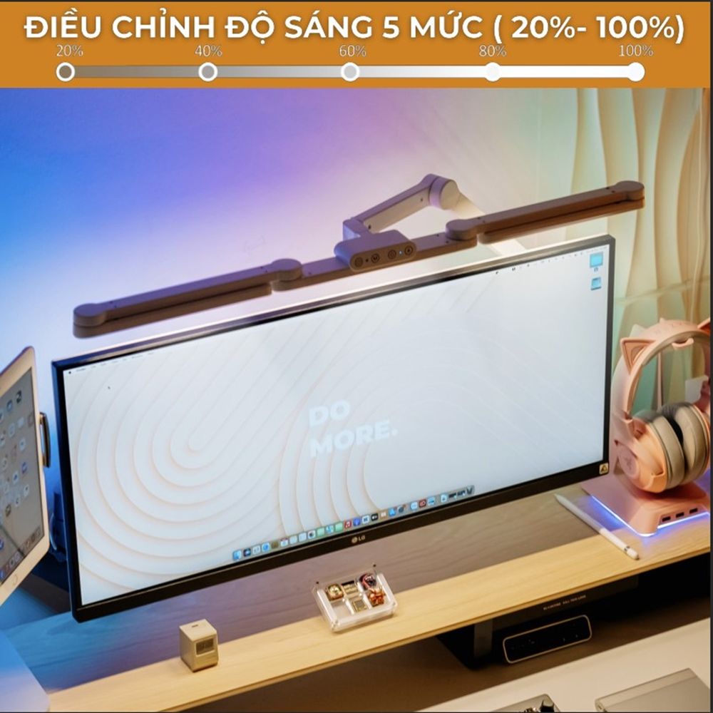 Đèn Để Bàn Bảo Vệ Mắt UPGen Scorpio (Black - Mới, Full box, Chính hãng)