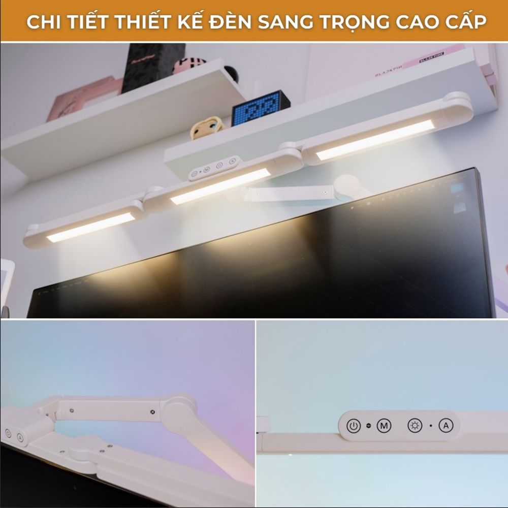 Đèn Để Bàn Bảo Vệ Mắt UPGen Scorpio (Black - Mới, Full box, Chính hãng)