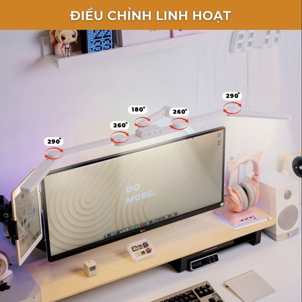 Đèn Để Bàn Bảo Vệ Mắt UPGen Scorpio (Black - Mới, Full box, Chính hãng)
