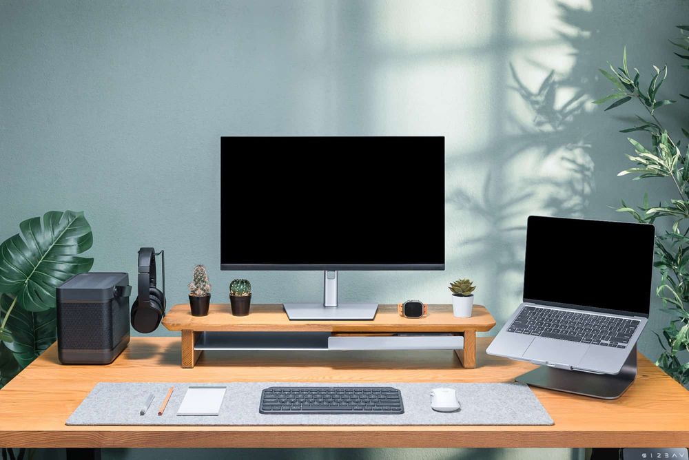 Kệ Màn Hình The Mil - By NiceDesign (800x229mm - nguyên bản - Mới, Full box, Chính hãng) (NDDS23SMIL01)