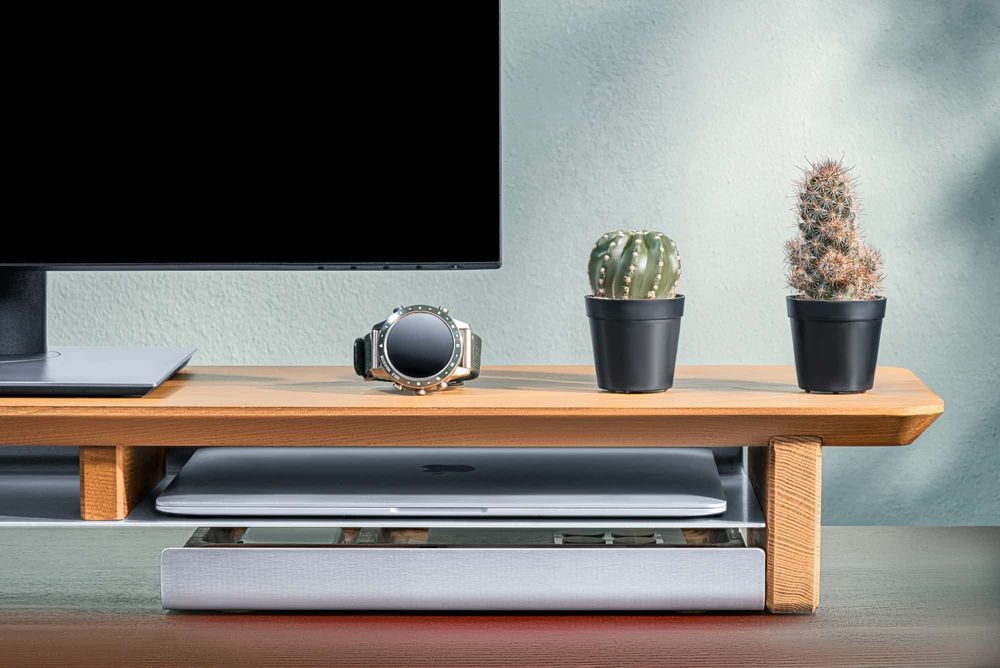 Kệ Màn Hình The Mil - By NiceDesign (1168x229mm - nguyên bản - Mới, Full box, Chính hãng) (NDDS23SMIL02)