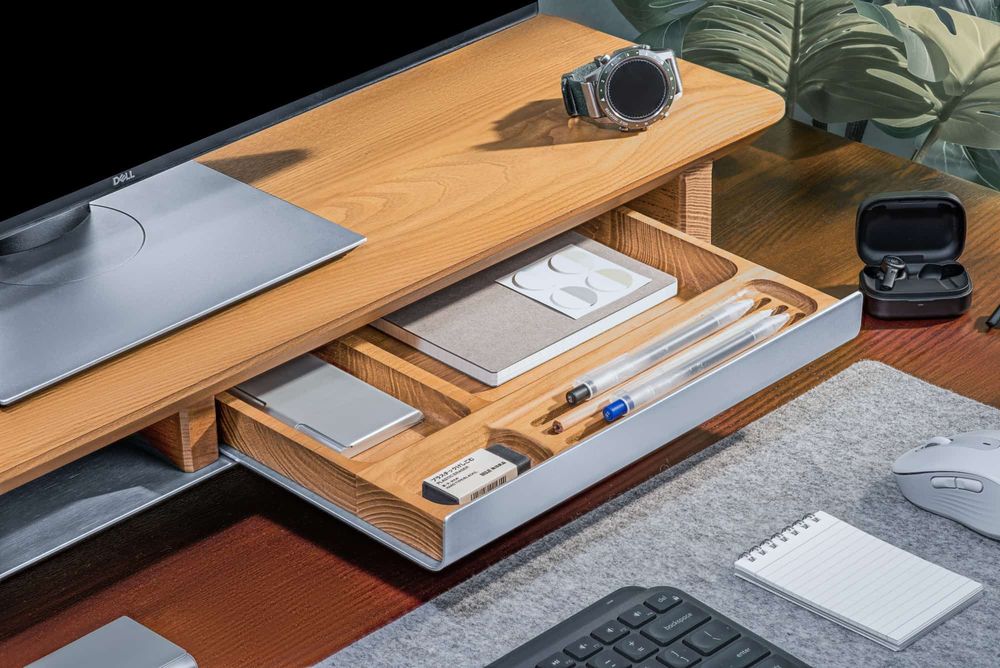 Kệ Màn Hình The Mil - By NiceDesign (1168x229mm - nguyên bản - Mới, Full box, Chính hãng) (NDDS23SMIL02)