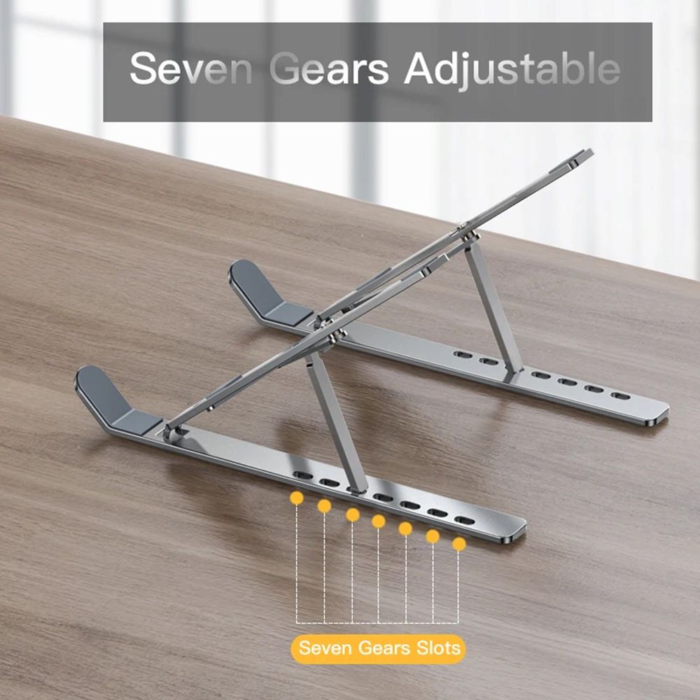 Giá đỡ Laptop Stand Folding - LP01 (Sliver - Mới, Full box, Nhập khẩu)