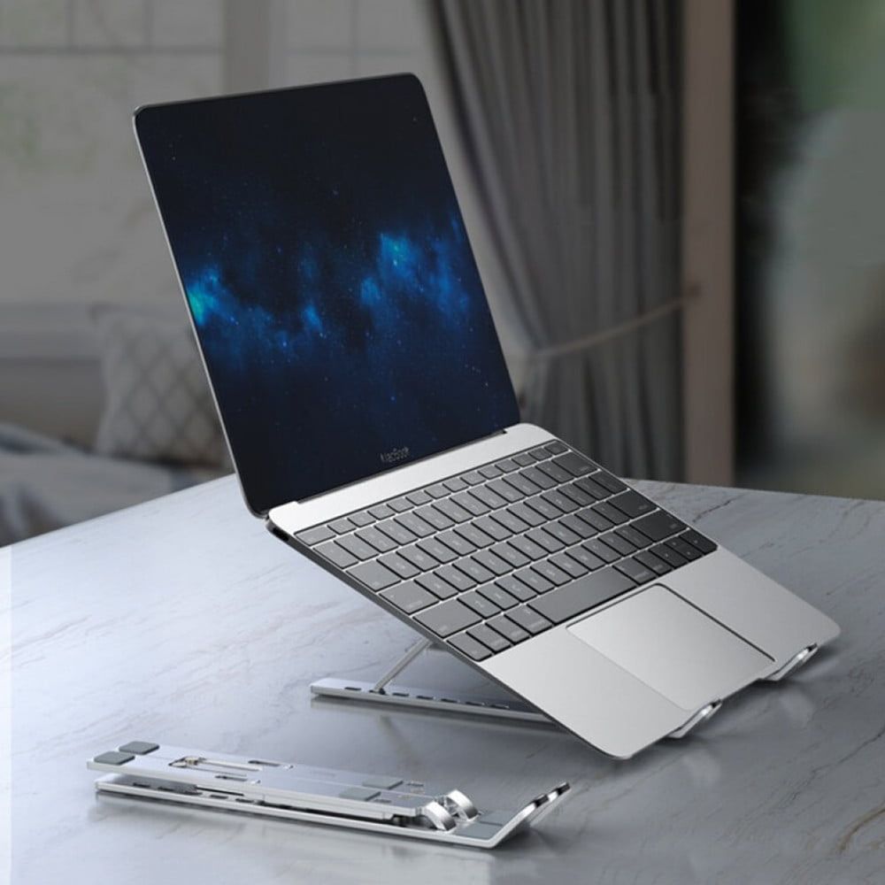 Giá đỡ Laptop Stand Folding - LP01 (Sliver - Mới, Full box, Nhập khẩu)