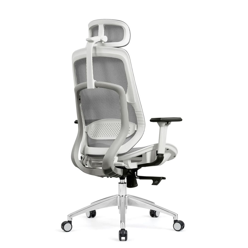 Ghế công thái học HyperWork Airy (Gray - Mới, Full box, Chính hãng)