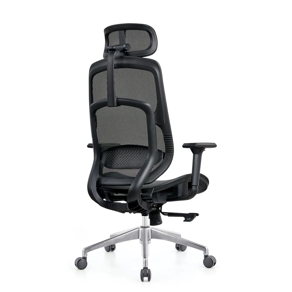 Ghế công thái học HyperWork Airy (Black - Mới, Full box, Chính hãng)