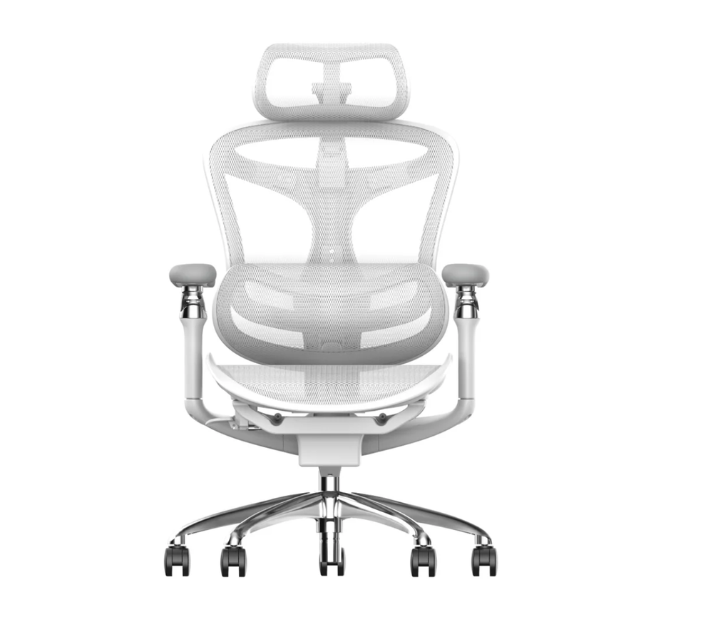 Ghế Công Thái Học Sihoo A3 - Doro C300 (Có Kê Chân - White - Mới, Full box, Nhập khẩu)