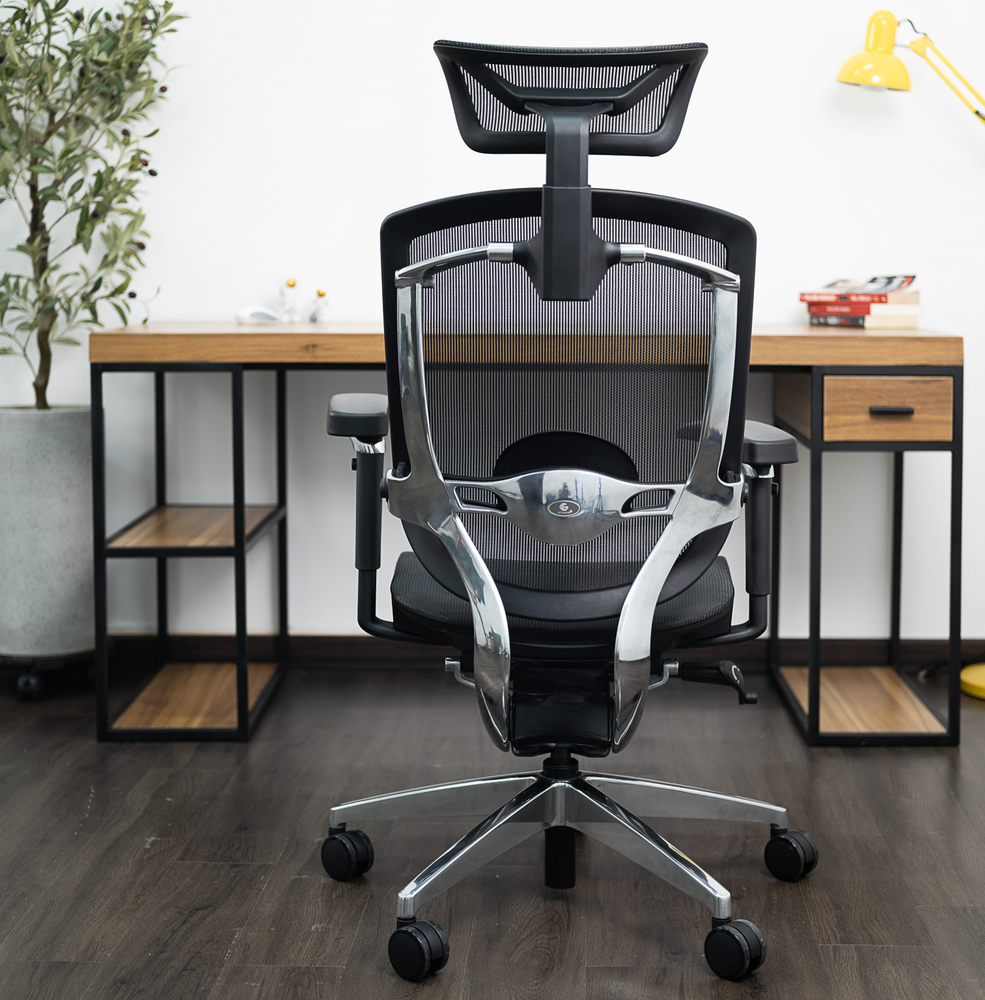 Ghế Công Thái Học GT Chair Marrit X (Khung Đen - Lưới Đen - Black - Mới, Full box, Nhập khẩu)