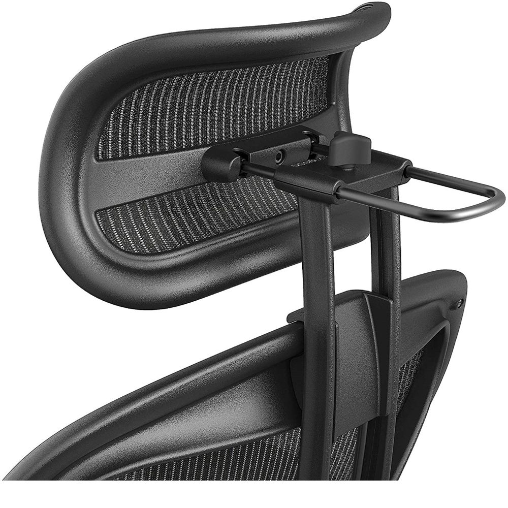 Tựa Đầu Ghế Herman Miller Atlas (Aeron - Graphite - Mới, Full box, Nhập khẩu)