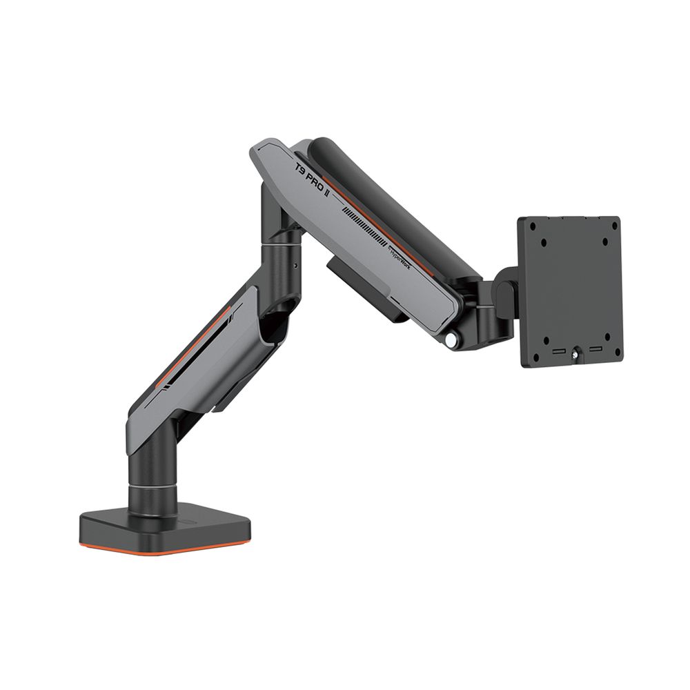 Arm màn hình Human Motion T9 Pro II Series (Arm đơn - Gray - Mới, Full box, Chính hãng)