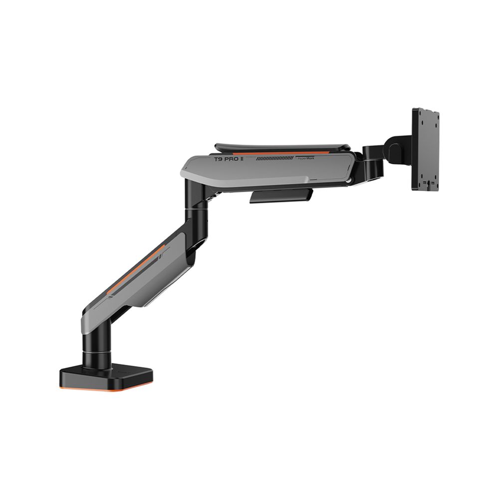 Arm màn hình Human Motion T9 Pro II Series (Arm đơn - Gray - Mới, Full box, Chính hãng)