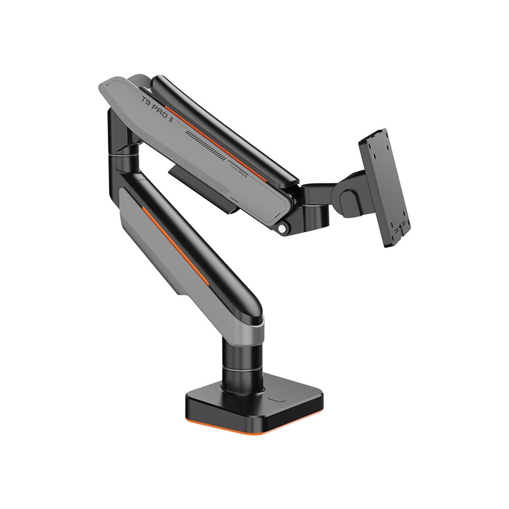 Arm màn hình Human Motion T9 Pro II Series (Arm đơn - Gray - Mới, Full box, Chính hãng)