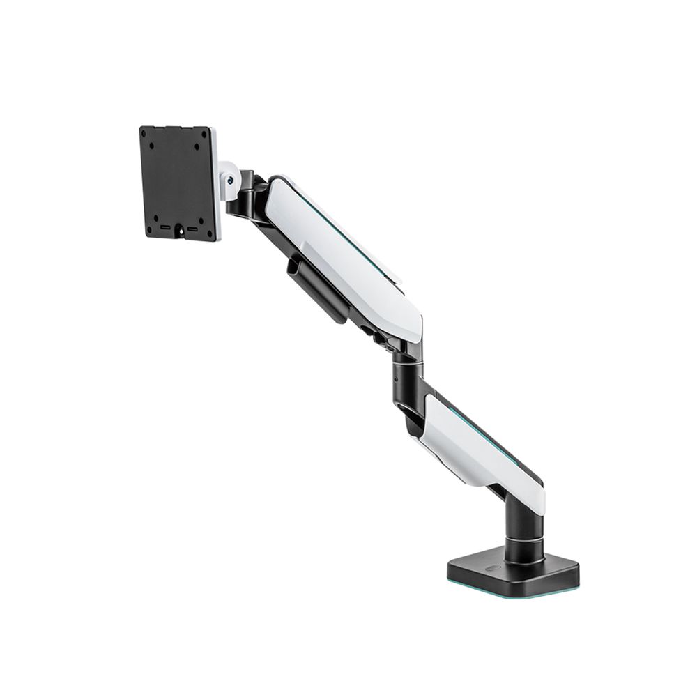Arm màn hình Human Motion T9 Pro II Series (Arm đơn - White - Mới, Full box, Chính hãng)