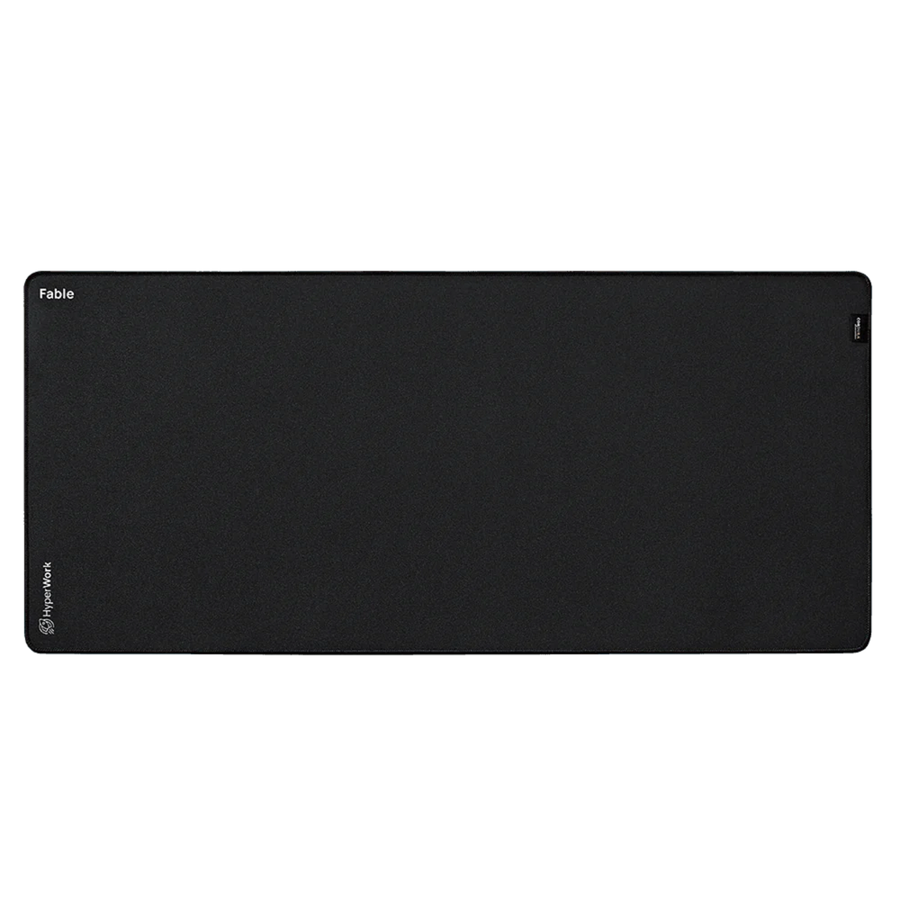 Bàn di chuột Gaming Mouse Pad HyperWork FABLE (400x400x5mm - Đen - Mới, Full box, Chính hãng)