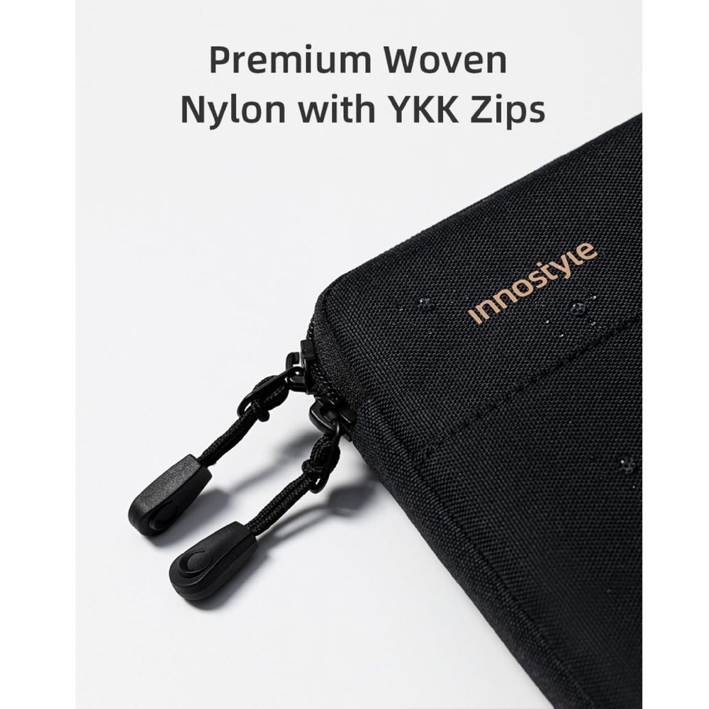 Túi Chống Sốc Laptop Innostyle OmniProtect Slim - S112 (Phù hợp 13-14 inch - Black - Mới, Full box, Chính hãng)