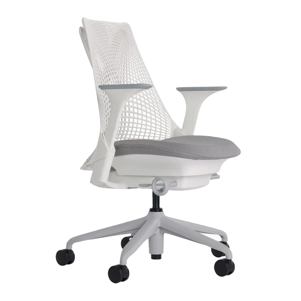 Ghế Công Thái Học Herman Miller Sayl (Shell White - Mới, Full box, Nhập khẩu)