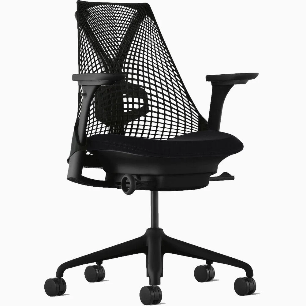 Ghế Công Thái Học Herman Miller Sayl (Black - Mới, Full box, Nhập khẩu)