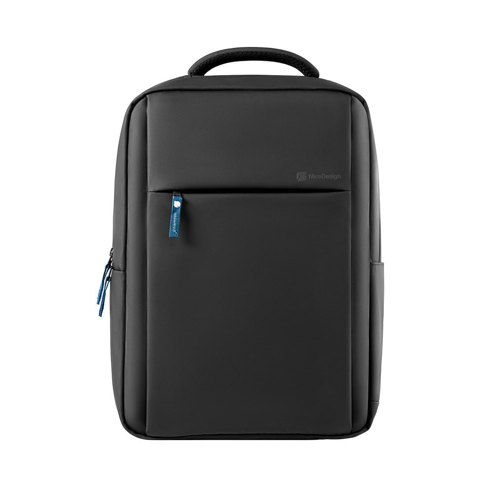Balo Cao Cấp Element - By NiceDesign (Zipper Blue - Black - Mới, Full box, Chính hãng) (NDBP23ELEM02)