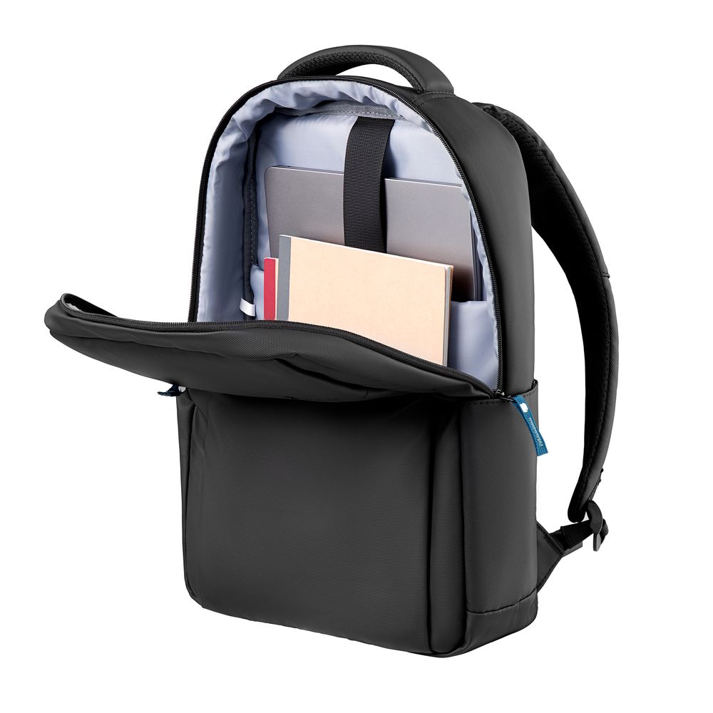 Balo Cao Cấp Element - By NiceDesign (Zipper Blue - Black - Mới, Full box, Chính hãng) (NDBP23ELEM02)