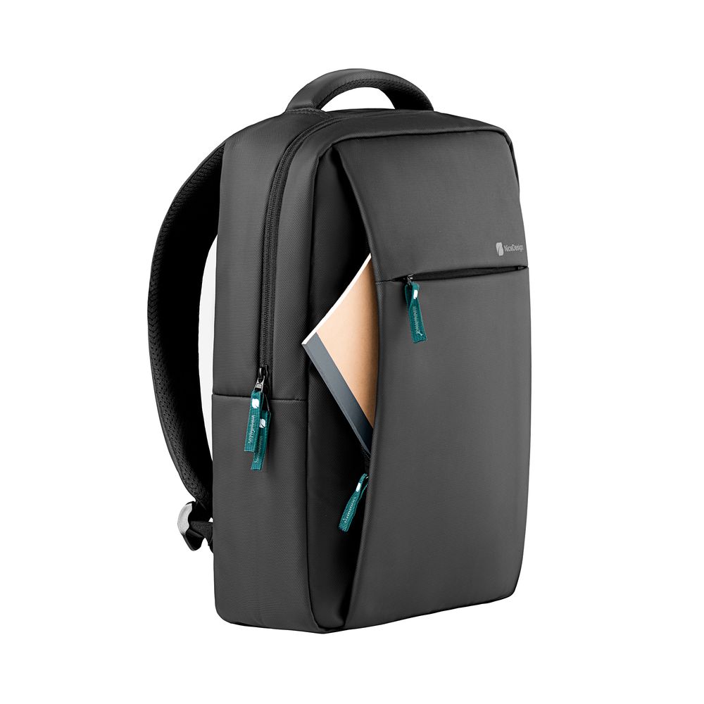 Balo Cao Cấp Element - By NiceDesign (Zipper Dark Green - Black - Mới, Full box, Chính hãng) (NDBP23ELEM04)