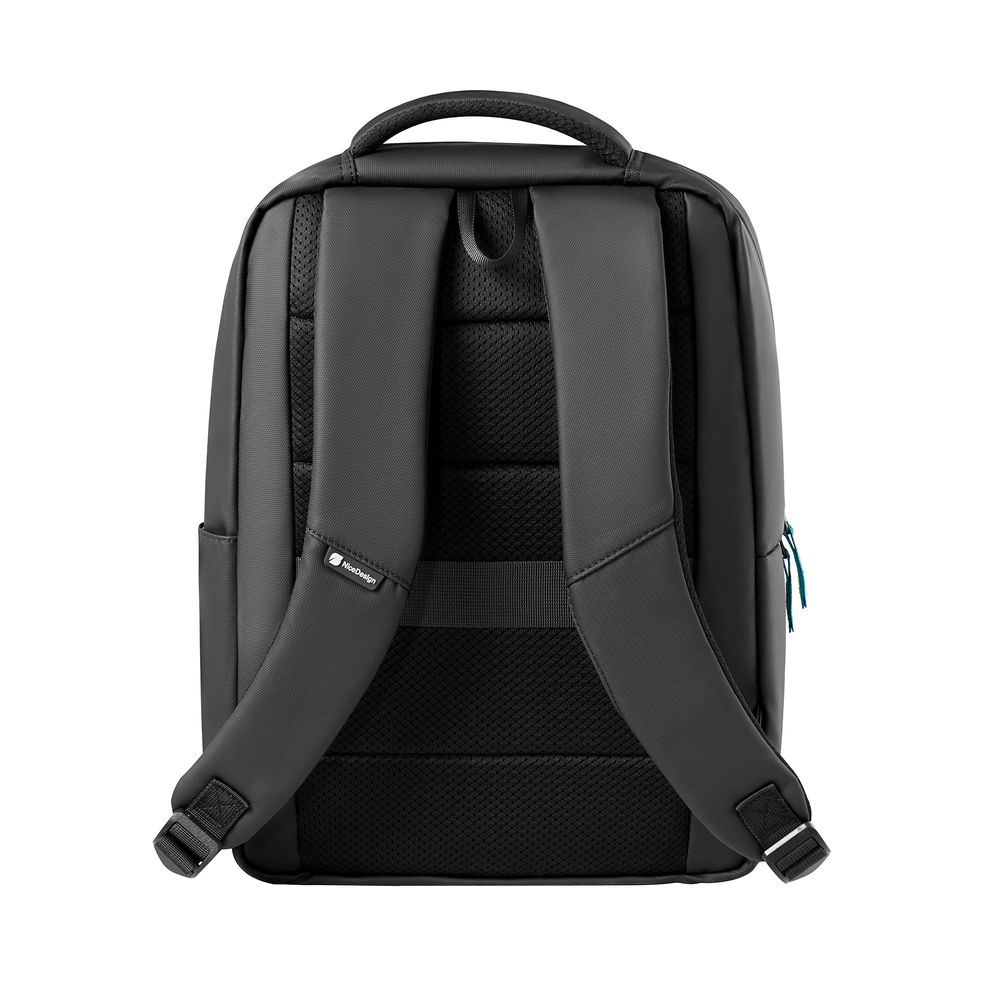 Balo Cao Cấp Element - By NiceDesign (Zipper Black - Black - Mới, Full box, Chính hãng) (NDBP23ELEM01)