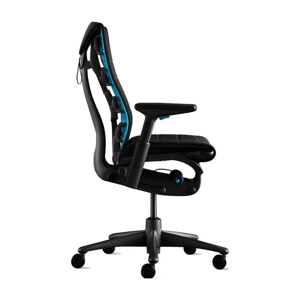Ghế công thái học Herman Miller x Logitech G Embody (Black Cyan - Mới, Full box, Nhập khẩu)