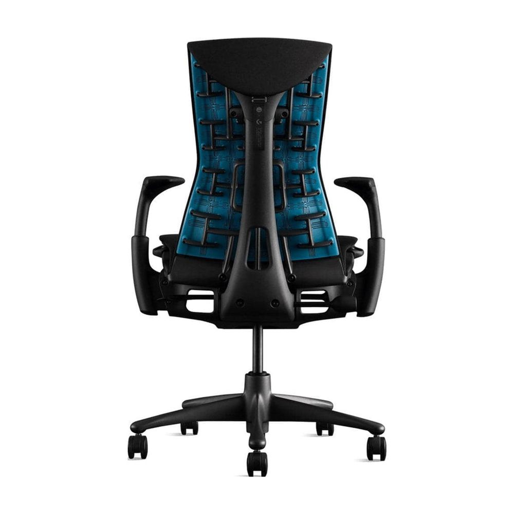 Ghế công thái học Herman Miller x Logitech G Embody (Black Cyan - Mới, Full box, Nhập khẩu)