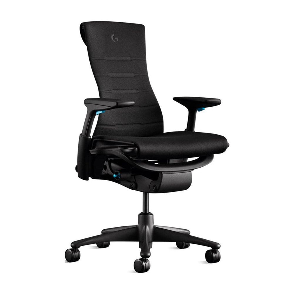 Ghế công thái học Herman Miller x Logitech G Embody (Black Cyan - Mới, Full box, Nhập khẩu)