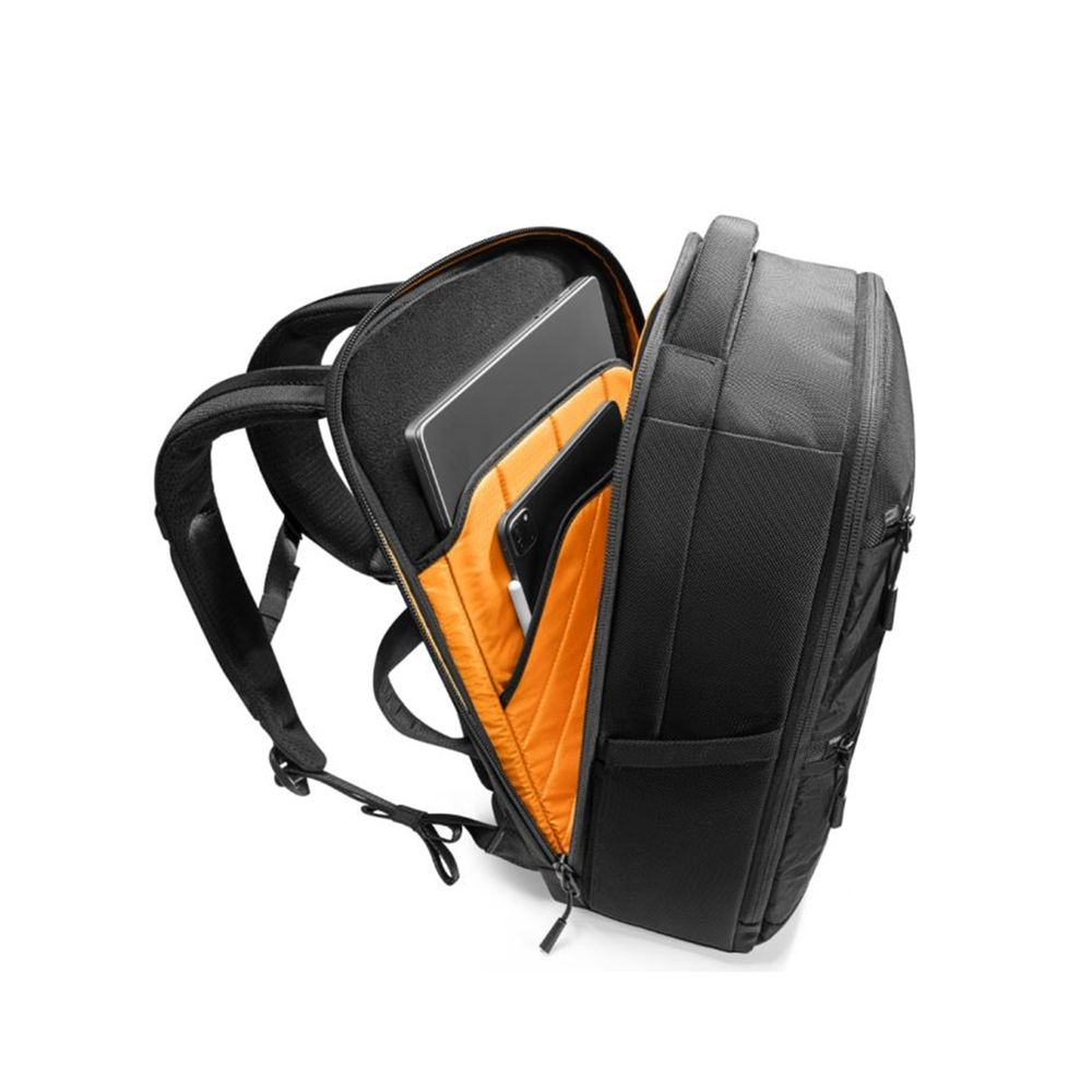 Balo TOMTOC X-PAC TECHPACK BLACK (Dung tích 20L - Đen - Mới, Full box, Chính hãng)