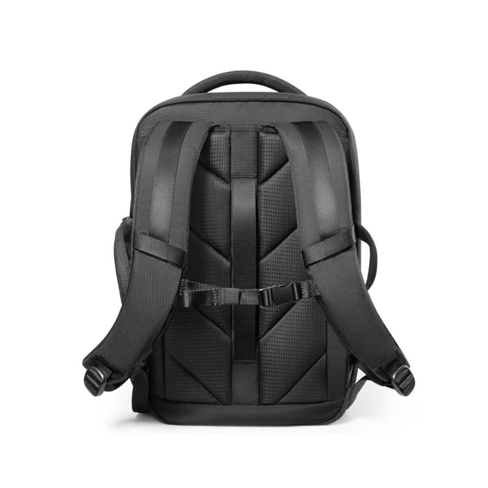 Balo TOMTOC X-PAC TECHPACK BLACK (Dung tích 20L - Đen - Mới, Full box, Chính hãng)