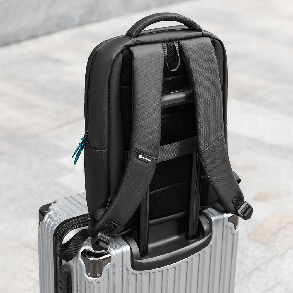 Balo Cao Cấp Element - By NiceDesign (Zipper Light Green - Black - Mới, Full box, Chính hãng) (NDBP23ELEM03)
