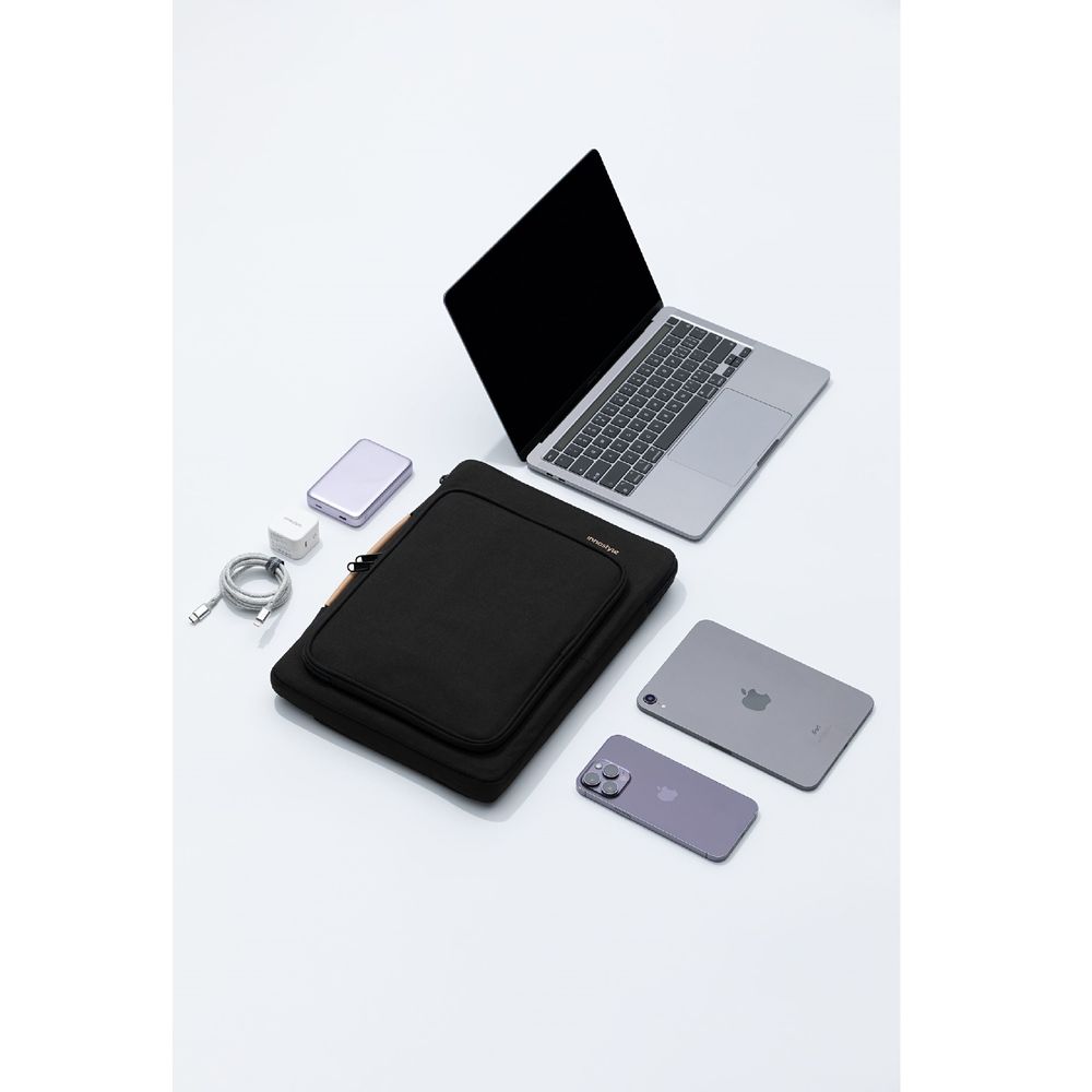Túi xách chống sốc Laptop Innostyle OmniProtect Carry - S114 (Phù hợp 15-16 inch - Black - Mới, Full box, Chính hãng)