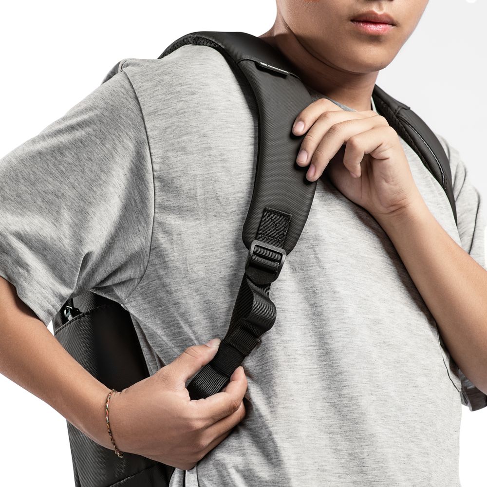 Balo Cao Cấp Element - By NiceDesign (Zipper Black - Black - Mới, Full box, Chính hãng) (NDBP23ELEM01)