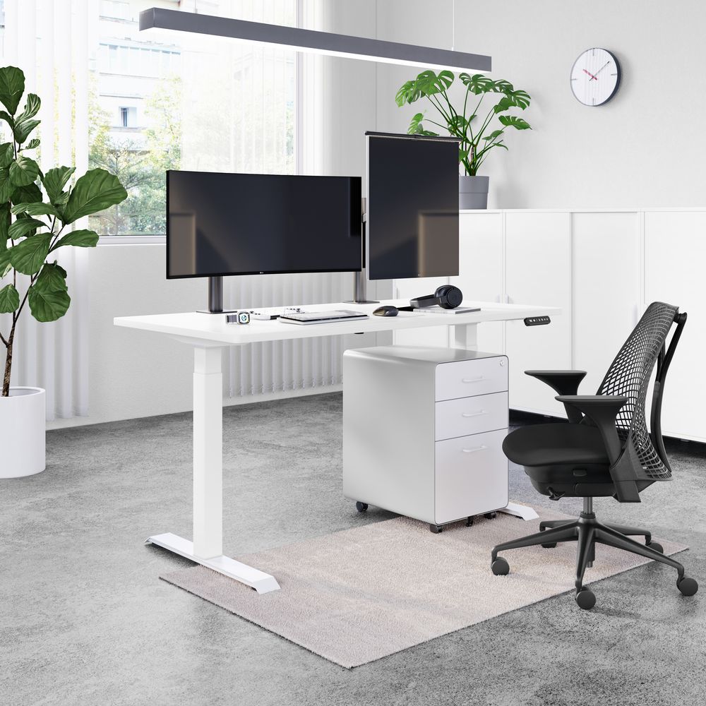 Mặt bàn PULUONG - by NiceDesign (Cao Cấp) (152.4x76.2x2.5cm - Black - Mới, Full box, Chính hãng) (NDTT23PULU01)