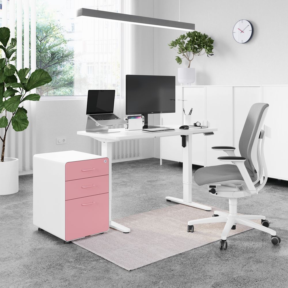 Mặt bàn PUSILUNG- by NiceDesign (Cao Cấp) (120x60x2.5cm - Black - Mới, Full box, Chính hãng) (NDTT23PUSI01)
