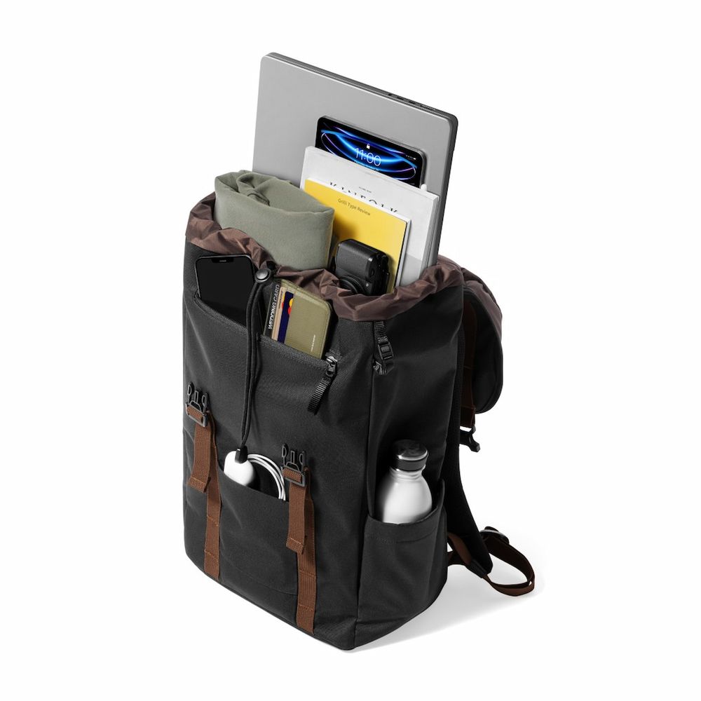 Balo Tomtoc Vintpack Laptop Blackpack - TA1 (17L - Black - Mới, Full box, Chính hãng)