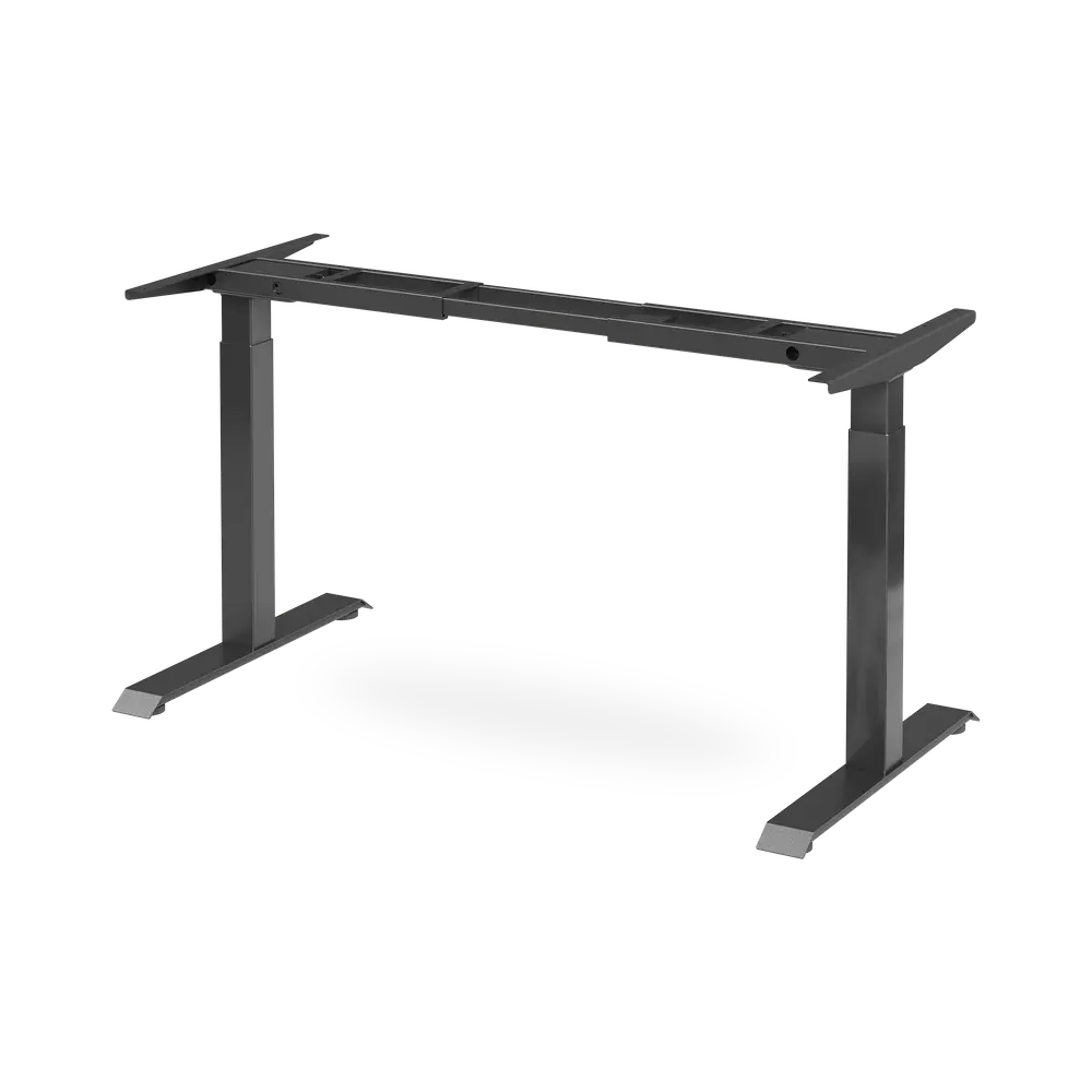 Khung bàn nâng hạ cao cấp LANGBIANG - By NiceDesgin (2 motor - Square - 2 Stage - Black - Mới, Full box, Chính hãng) (NDAF23LABI04)