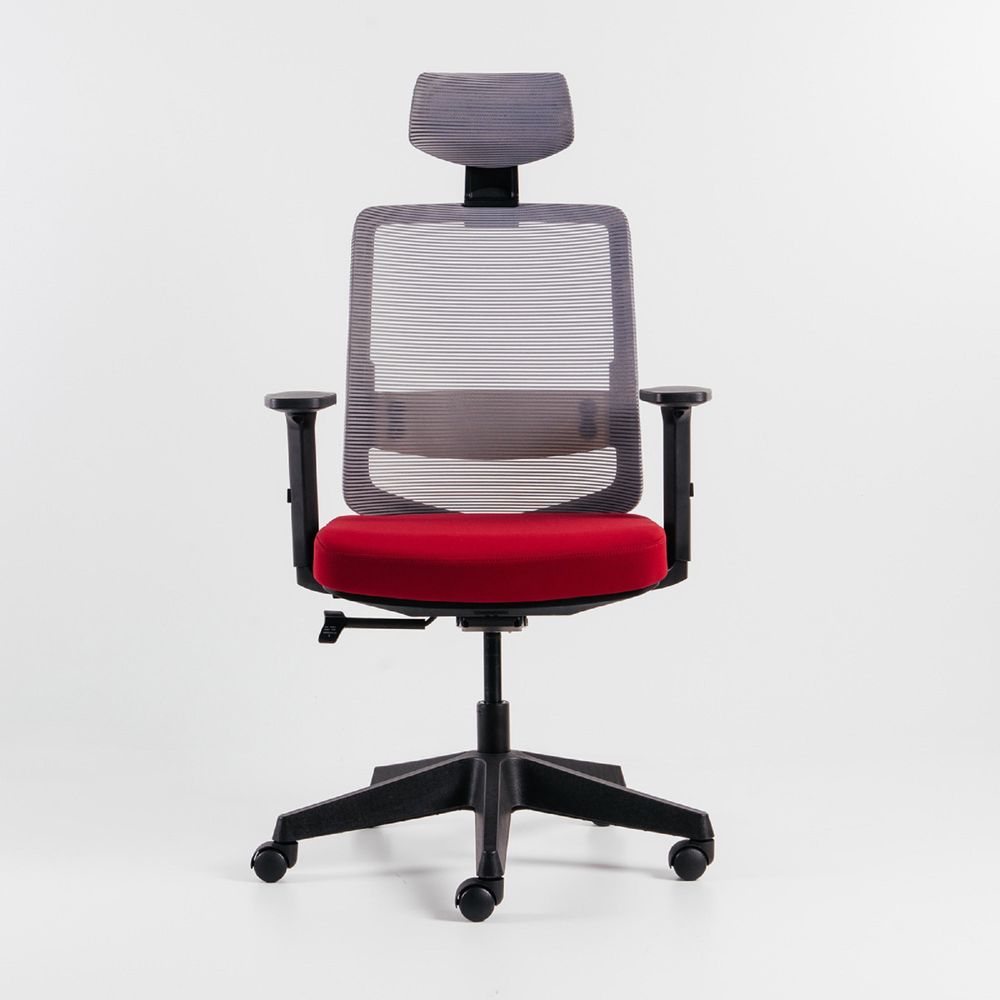 Ghế Công Thái Học Merryfair Work (Red Seat - Rose Red - Mới, Full box, Chính hãng)