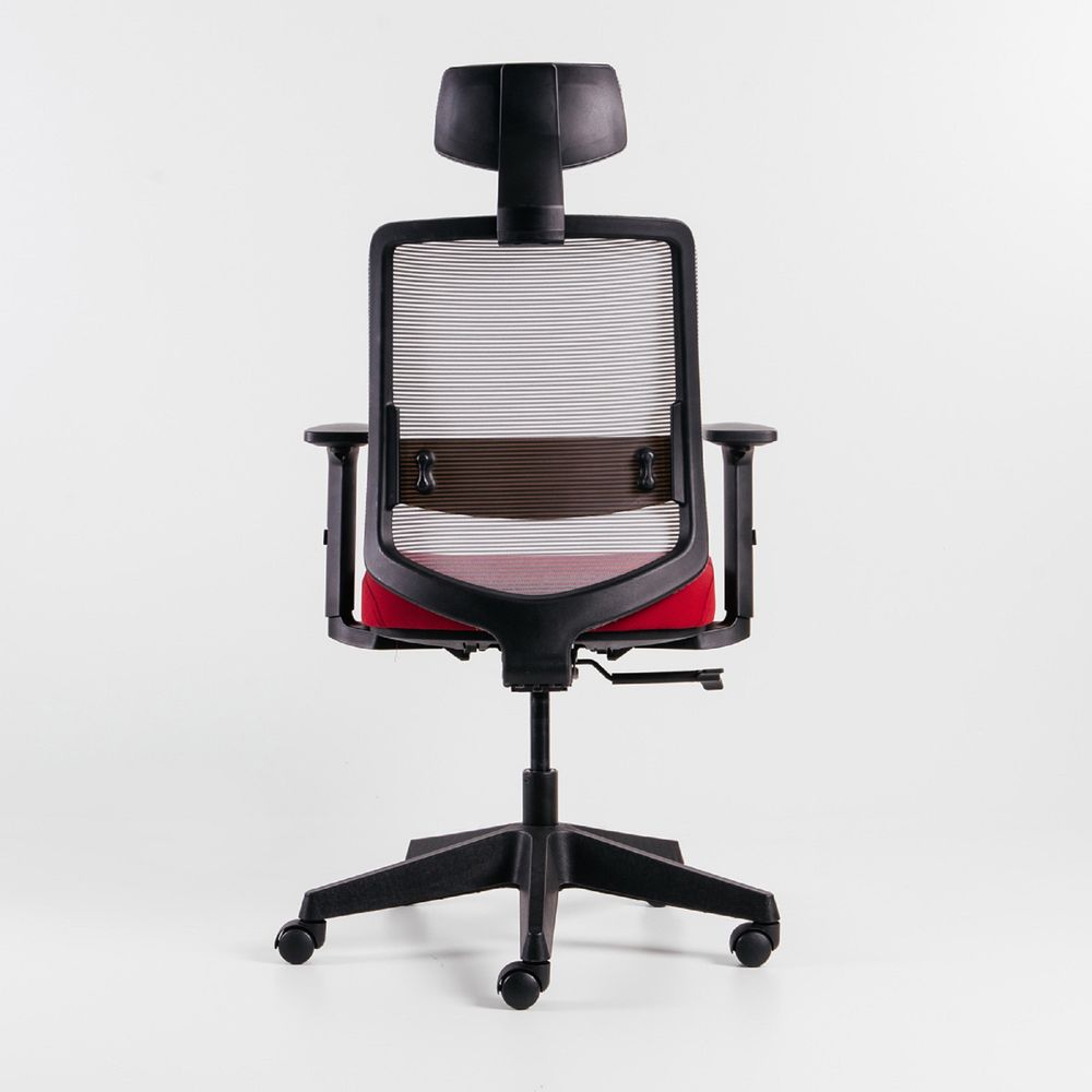 Ghế Công Thái Học Merryfair Work (Red Seat - Rose Red - Mới, Full box, Chính hãng)